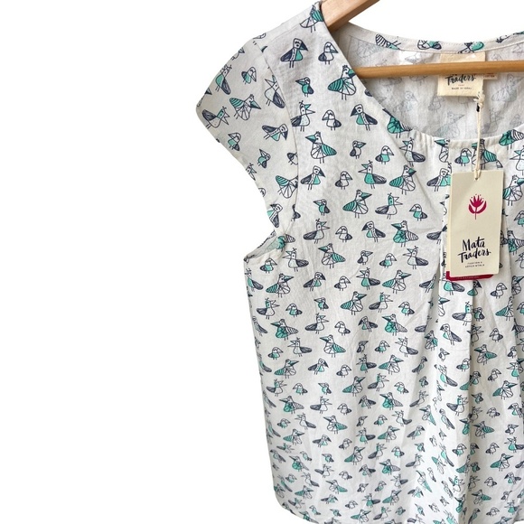 Mata Traders size medium handmade top - Picture 2 of 4